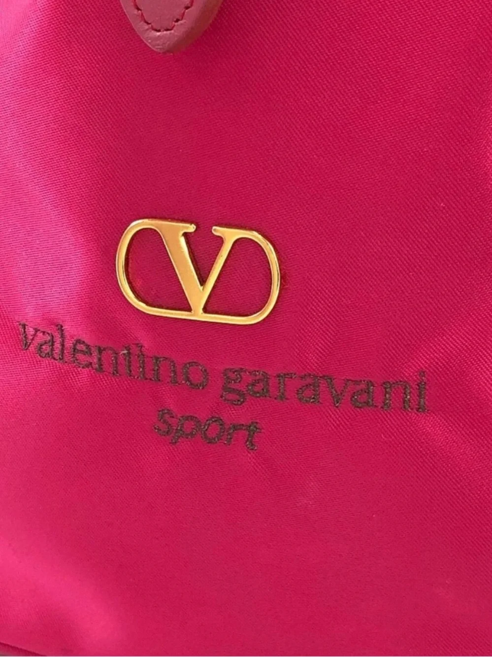 VALENTINO GARVANI SPORT PINK NYLON BACKPACK